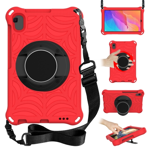 

For Huawei MatePad T8 8.0 inch Spider King EVA Protective Case with Adjustable Shoulder Strap & Holder(Red)
