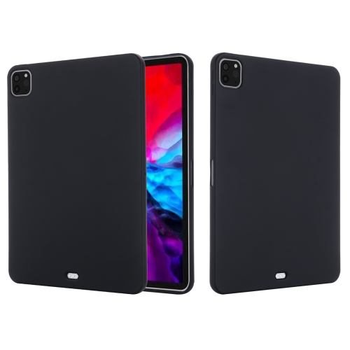 

Solid Color Liquid Silicone Dropproof Full Coverage Protective Case For iPad Pro 11 2018 / 2020(Black)