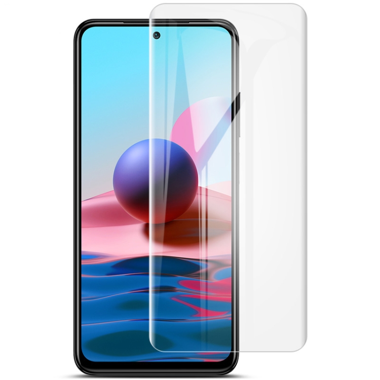 

For Xiaomi Redmi Note 10S 2 PCS IMAK Curved Full Screen Hydrogel Film Front Protector