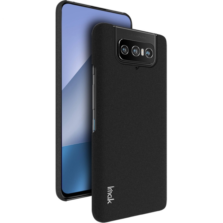 

For Asus Zenfone 8 Flip IMAK Full Coverage Cowboy Hard Case(Matte Black)