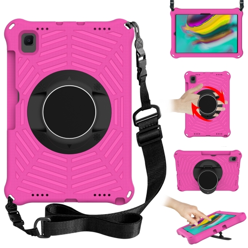 

Spider King EVA Protective Case with Adjustable Shoulder Strap & Holder & Pen Slot For Samsung Galaxy Tab S5e 10.5 SM-T720 / SM-T725(Rose Red)