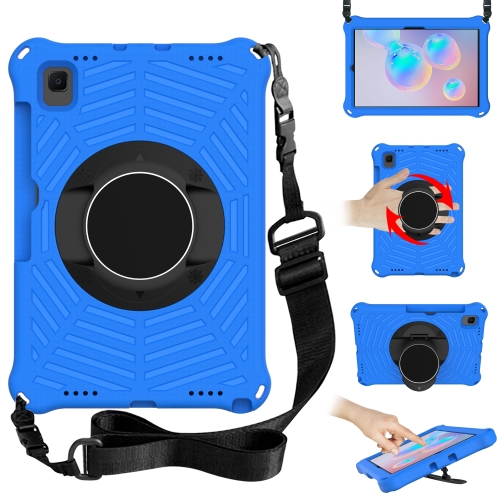 

Spider King EVA Protective Case with Adjustable Shoulder Strap & Holder & Pen Slot For Samsung Galaxy Tab S6 SM-T860 / SM-T865(Blue)