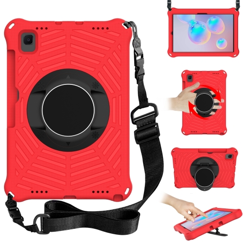 

Spider King EVA Protective Case with Adjustable Shoulder Strap & Holder & Pen Slot For Samsung Galaxy Tab S6 SM-T860 / SM-T865(Red)