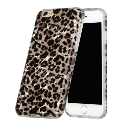 

Shell Texture Pattern Full-coverage TPU Shockproof Protective Case For iPhone 6 & 6s(Little Leopard)