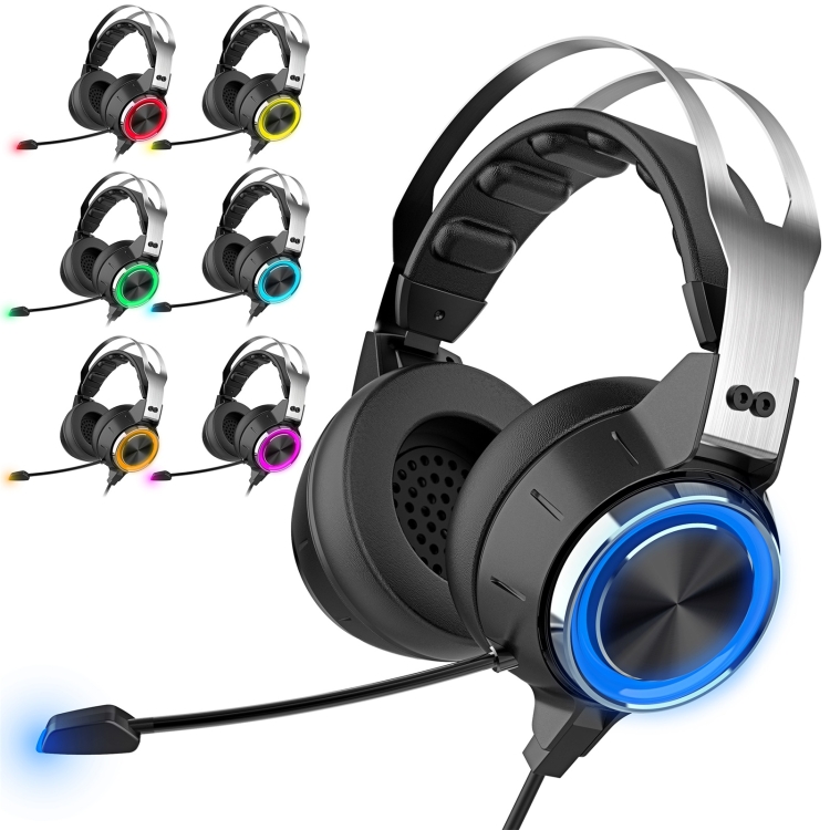 

K15 3.5mm Single Plug Gaming Headset with Microphone & Light