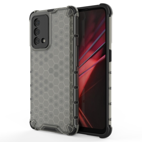 

For OPPO K9 Shockproof Honeycomb PC + TPU Protective Case(Black)