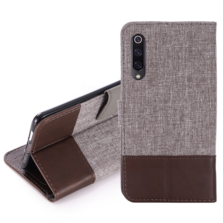 

For Xiaomi Mi 9 MUXMA MX102 Horizontal Flip Canvas Leather Case with Stand & Card Slot & Wallet Function(Brown)
