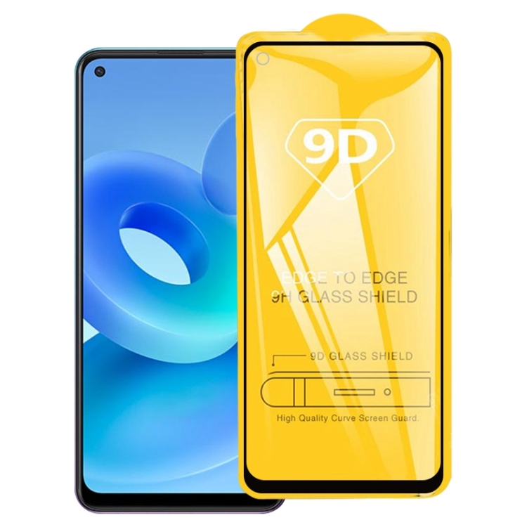 

For OPPO A95 5G 9D Full Glue Full Screen Tempered Glass Film