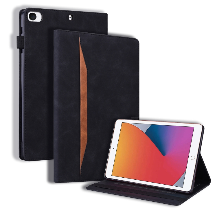 

For iPad Mini 5 / 4 / 3 / 2 / 1 Business Shockproof Horizontal Flip Leather Case with Holder & Card Slots & Photo Frame & Pen Slot & Sleep / Wake-up Function(Black)