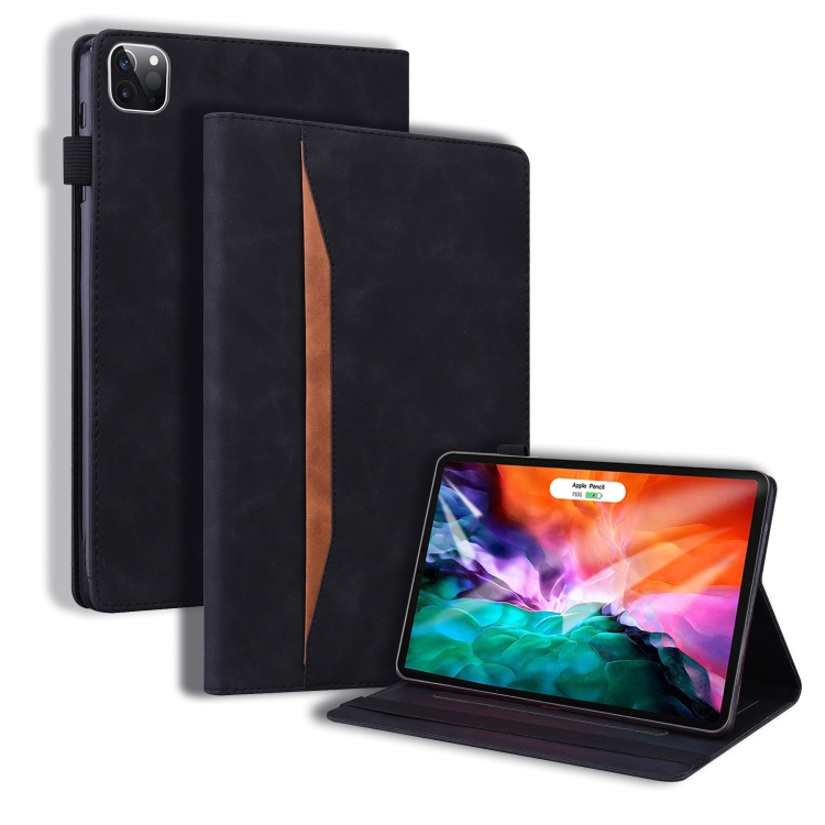 

For iPad Pro 11 inch 2021 & 2018 / Air 2020 10.9 Business Shockproof Horizontal Flip Leather Case with Holder & Card Slots & Photo Frame & Pen Slot & Sleep / Wake-up Function(Black)