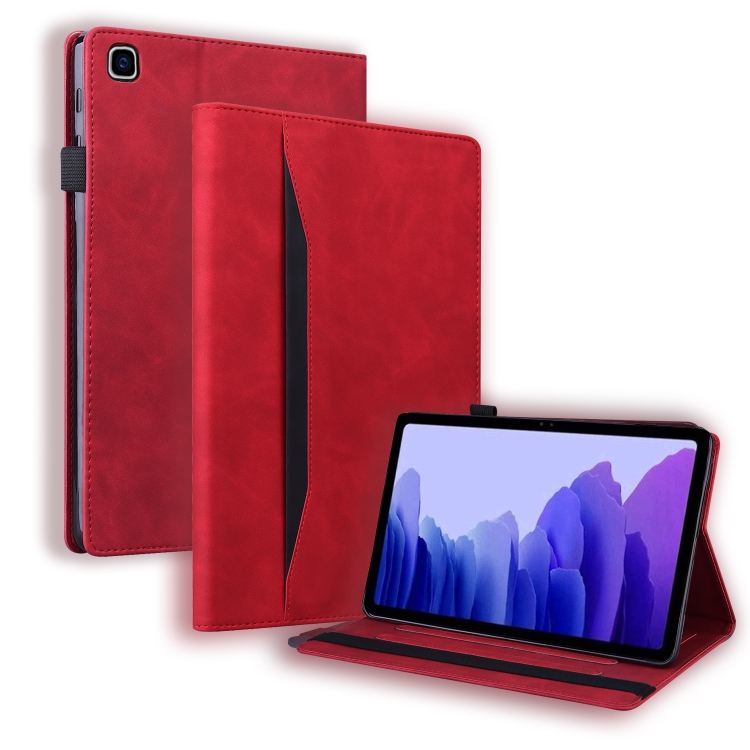

For Samsung Galaxy A7 10.4 2020 SM-T500 / SM-T505 Business Shockproof Horizontal Flip Leather Case with Holder & Card Slots & Photo Frame & Pen Slot & Sleep / Wake-up Function(Red)