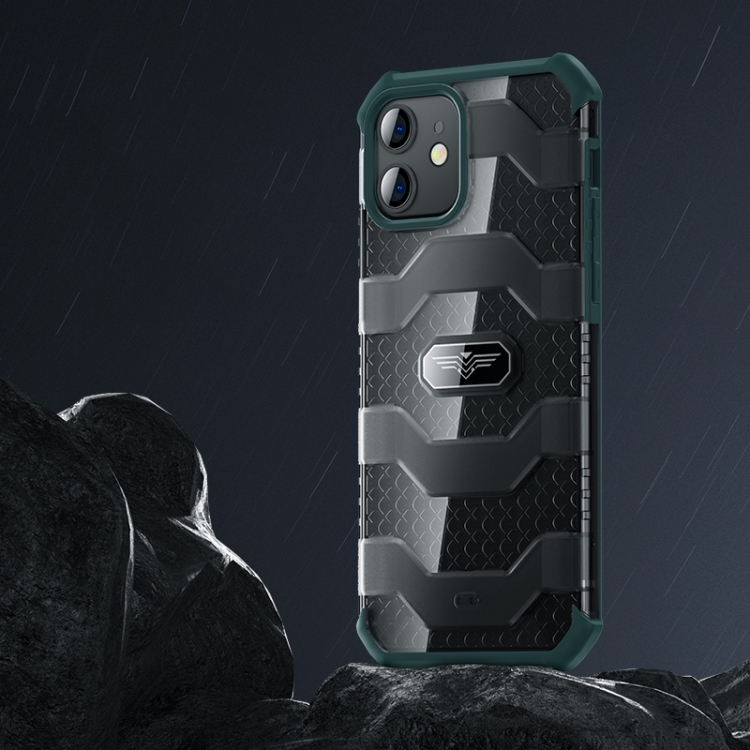 

Benks PC Full Coverage Shockproof Protective Case For iPhone 12(Green)