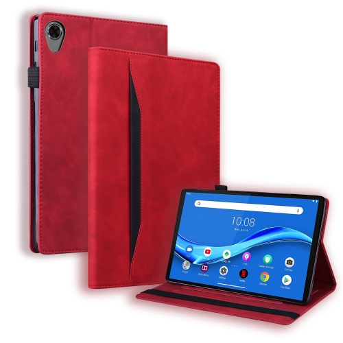 

For Lenovo Tab M8 FHD TB-8505F / TB-8705X 8.0 inch Business Shockproof Horizontal Flip Leather Case with Holder & Card Slots & Photo Frame & Pen Slot(Red)