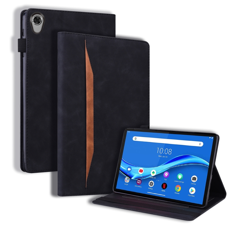 

For Lenovo Tab M10 HD Gen 2 TB-X306F Business Shockproof Horizontal Flip Leather Case with Holder & Card Slots & Photo Frame & Pen Slot(Black)