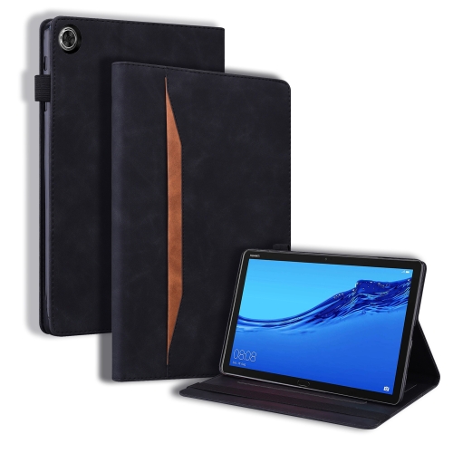 

For Huawei MediaPad C5 / M5 10.1 inch Business Shockproof Horizontal Flip Leather Case with Holder & Card Slots & Photo Frame & Pen Slot(Black)