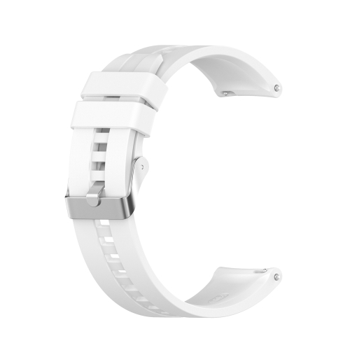 

For Huawei Watch 3 / 3 Pro Silicone Replacement Strap Watchband(White)