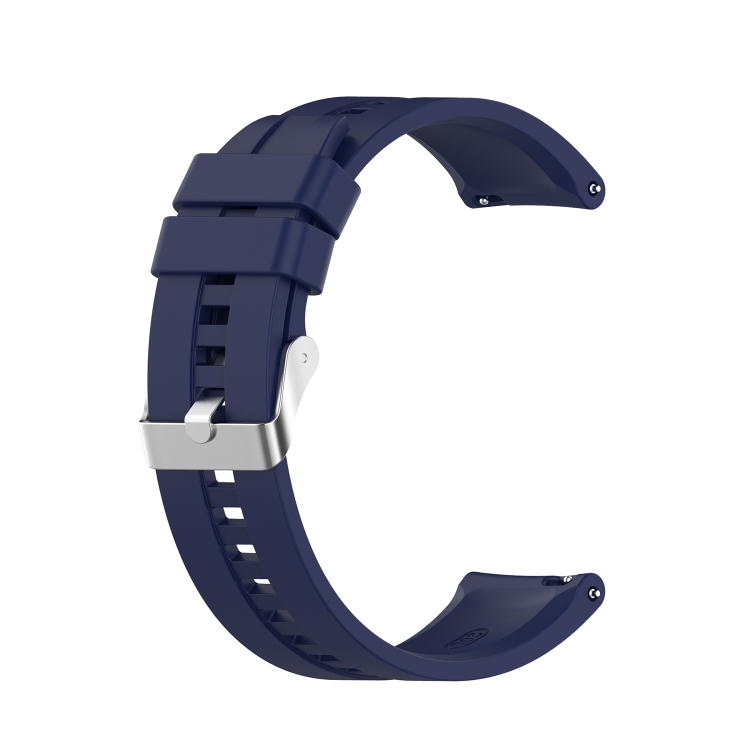 

For Huawei Watch 3 / 3 Pro Silicone Replacement Strap Watchband(Midnight Blue)