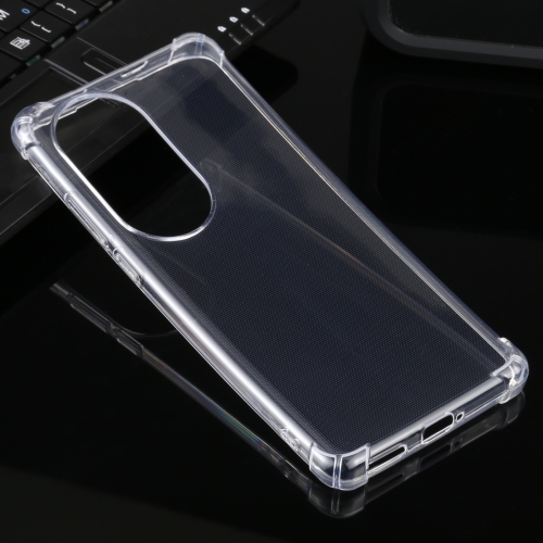 

For Huawei P50 Pro Four-Corner Anti-Drop Ultra-Thin TPU Case