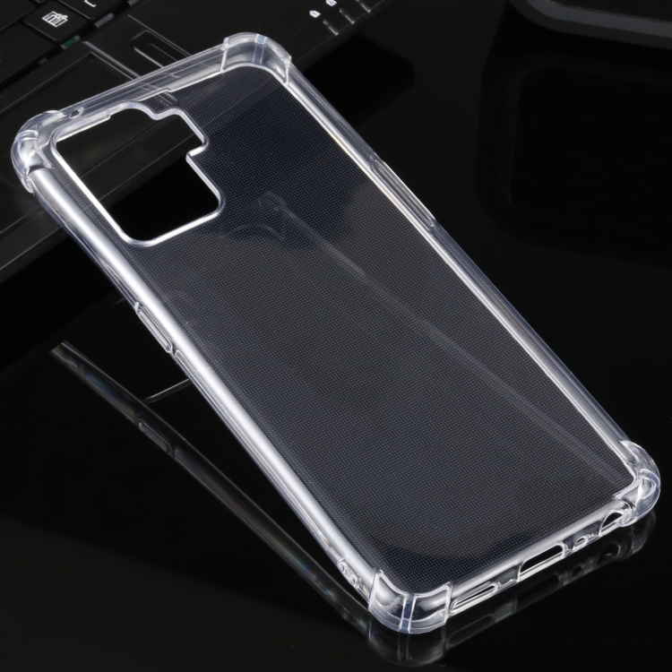 

For OPPO Reno5 F Four-Corner Anti-Drop Ultra-Thin TPU Case