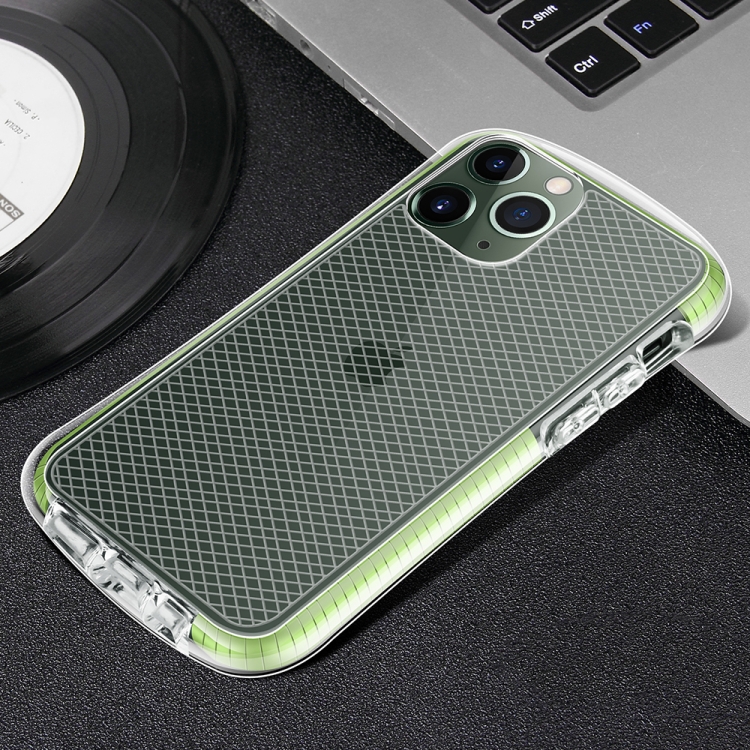 

For iPhone 11 Pro Max Colorful Small Pretty Waist TPU Protective Case(Green)