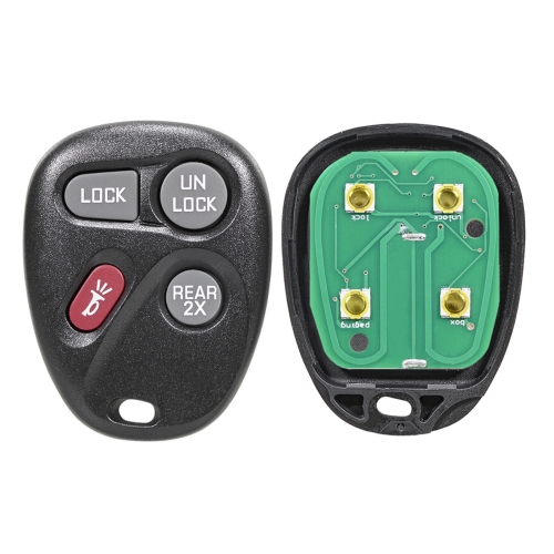 

4-button Car Key KOBUT1BT 315MHZ for Chevrolet