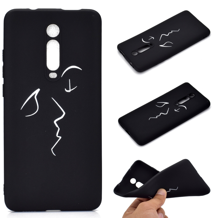 

For Xiaomi 9T / Redmi K20 Shockproof Stick Figure Pattern Soft TPU Protective Case(Kiss)