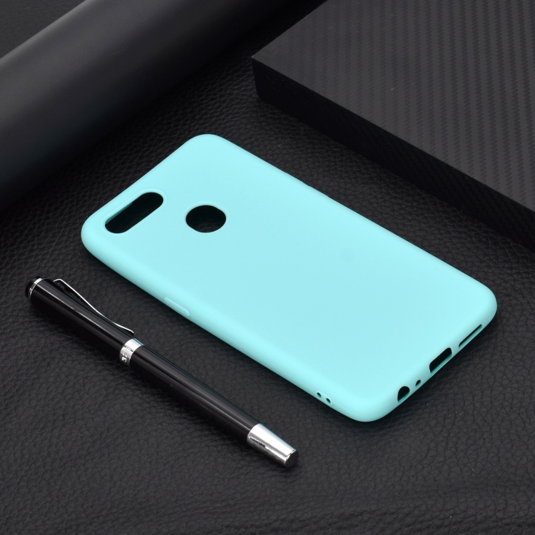 

For OPPO A7 Candy Color TPU Case(Green)