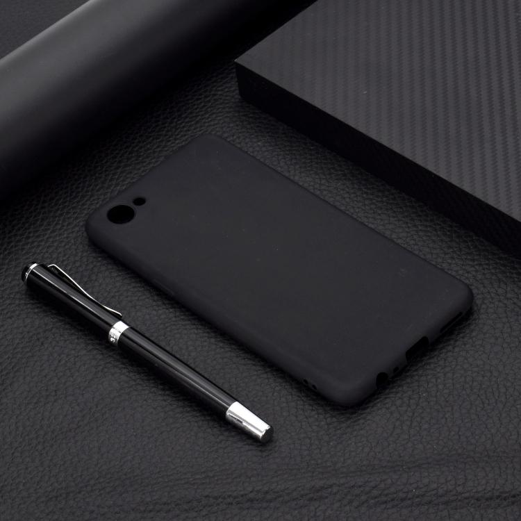 

For OPPO A83 Candy Color TPU Case(Black)