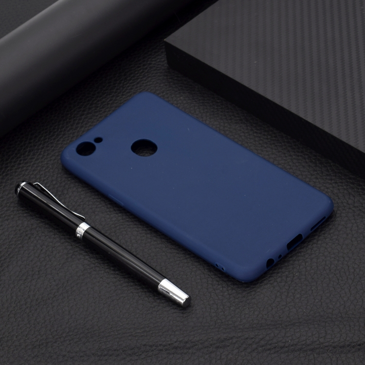 

For OPPO F7 Candy Color TPU Case(Blue)