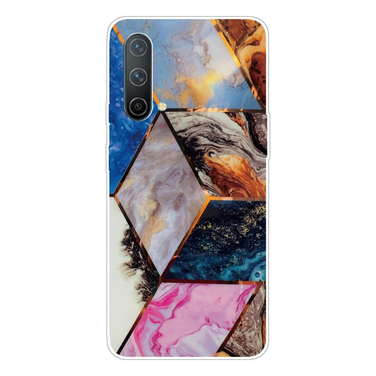 

For OnePlus Nord CE 5G Abstract Marble Pattern TPU Protective Case(Water Color)