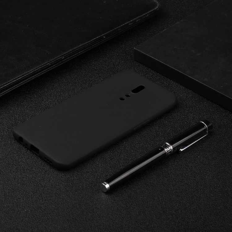 

For OPPO Reno Z Candy Color TPU Case(Black)