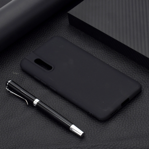 

For Vivo V15 Pro Candy Color TPU Case(Black)