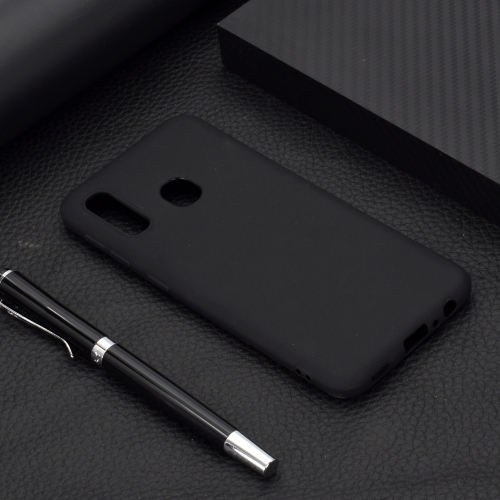 

For Vivo Y91 Candy Color TPU Case(Black)