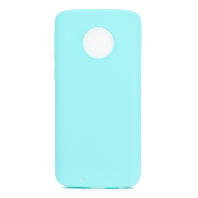 

For Motorola Moto G6 Plus Candy Color TPU Case(Green)