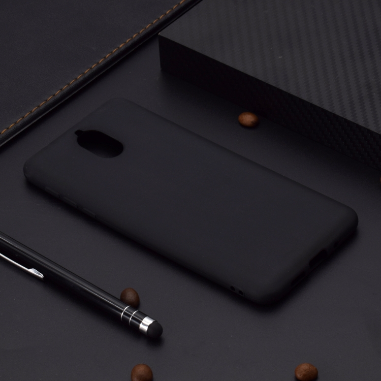 

For Nokia 3.1 Candy Color TPU Case(Black)