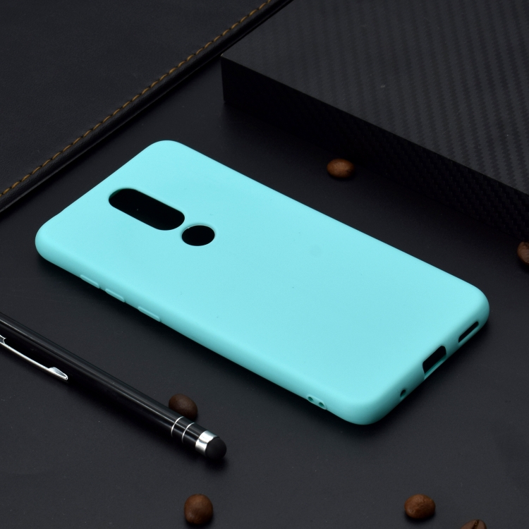 

For Nokia 6.1 Plus Candy Color TPU Case(Green)