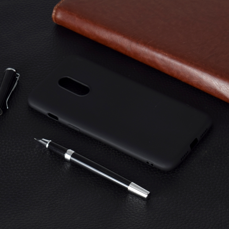 

For OnePlus 7 Candy Color TPU Case(Black)