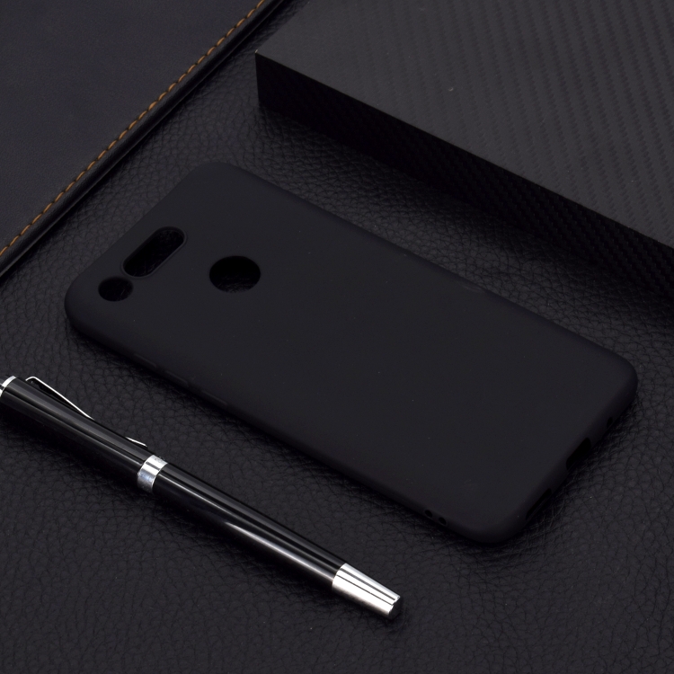 

For Huawei Honor View 20 Candy Color TPU Case(Black)