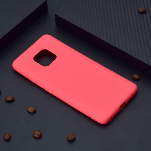 

For Huawei Mate 20 Pro Candy Color TPU Case(Red)