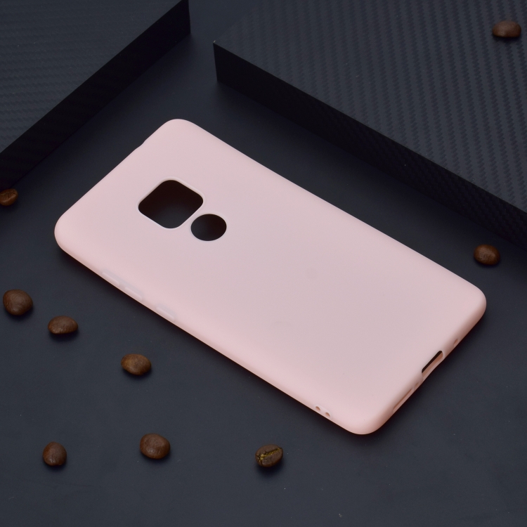 

For Huawei Mate 20 Candy Color TPU Case(Pink)