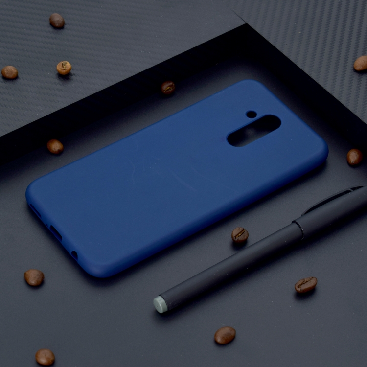 

For Huawei Mate 20 Lite Candy Color TPU Case(Blue)