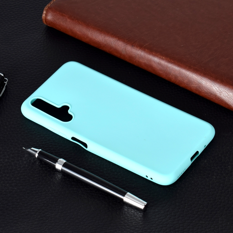 

For Huawei nova 5 Candy Color TPU Case(Green)