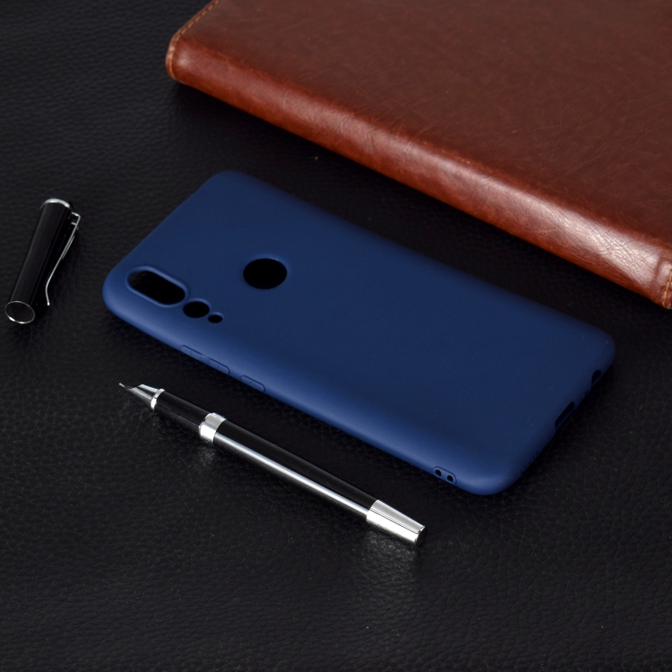 

For Huawei Y9 Prime (2019) Candy Color TPU Case(Blue)