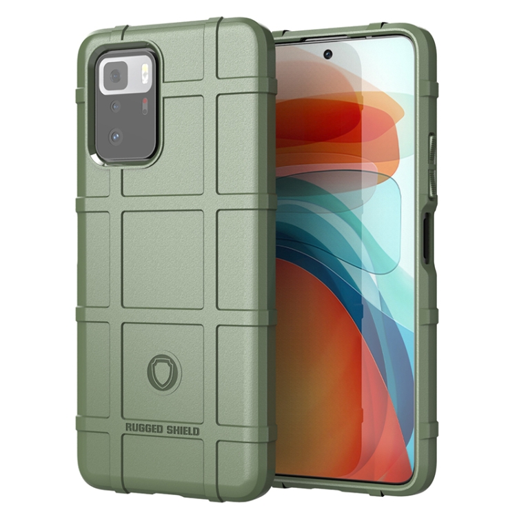 

For Xiaomi Redmi Note 10 Pro Full Coverage Shockproof TPU Case(Green)