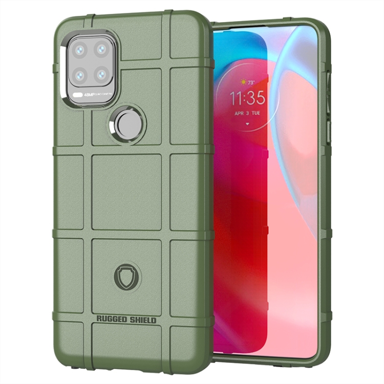 

For Motorola Moto G Stylus 5G Full Coverage Shockproof TPU Case(Green)