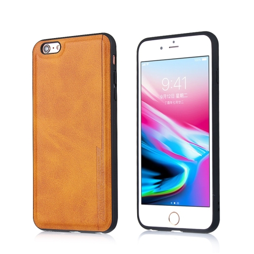 

For iPhone 6 Plus / 6s Plus Diaobaolee Shockproof PU + TPU Protective Case(Yellow)