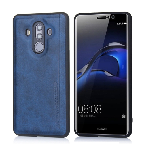 

For Huawei Mate 10 Pro Diaobaolee Shockproof PU + TPU Protective Case(Blue)