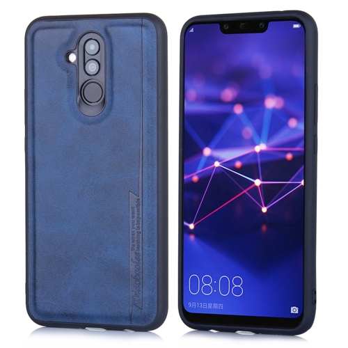 

For Huawei Mate 20 Lite Diaobaolee Shockproof PU + TPU Protective Case(Blue)