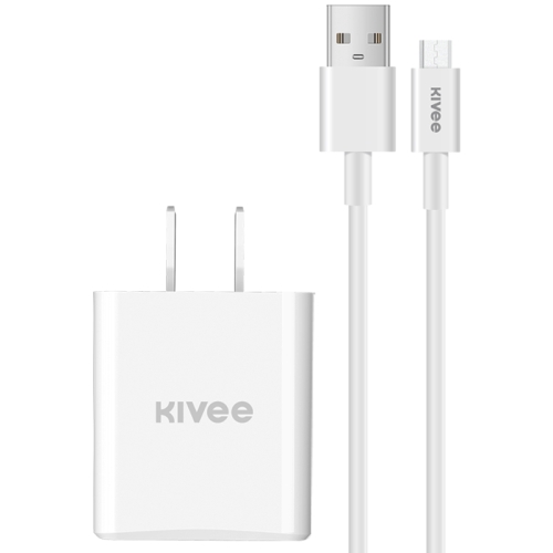 

KIVEE KV-AC20 5A USB Travel Charger Power Adapter + USB to Micro USB Cable Set