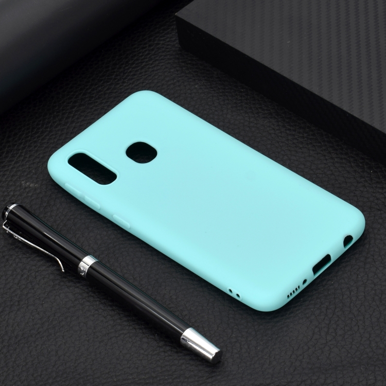 

For Galaxy A20e Candy Color TPU Case(Green)